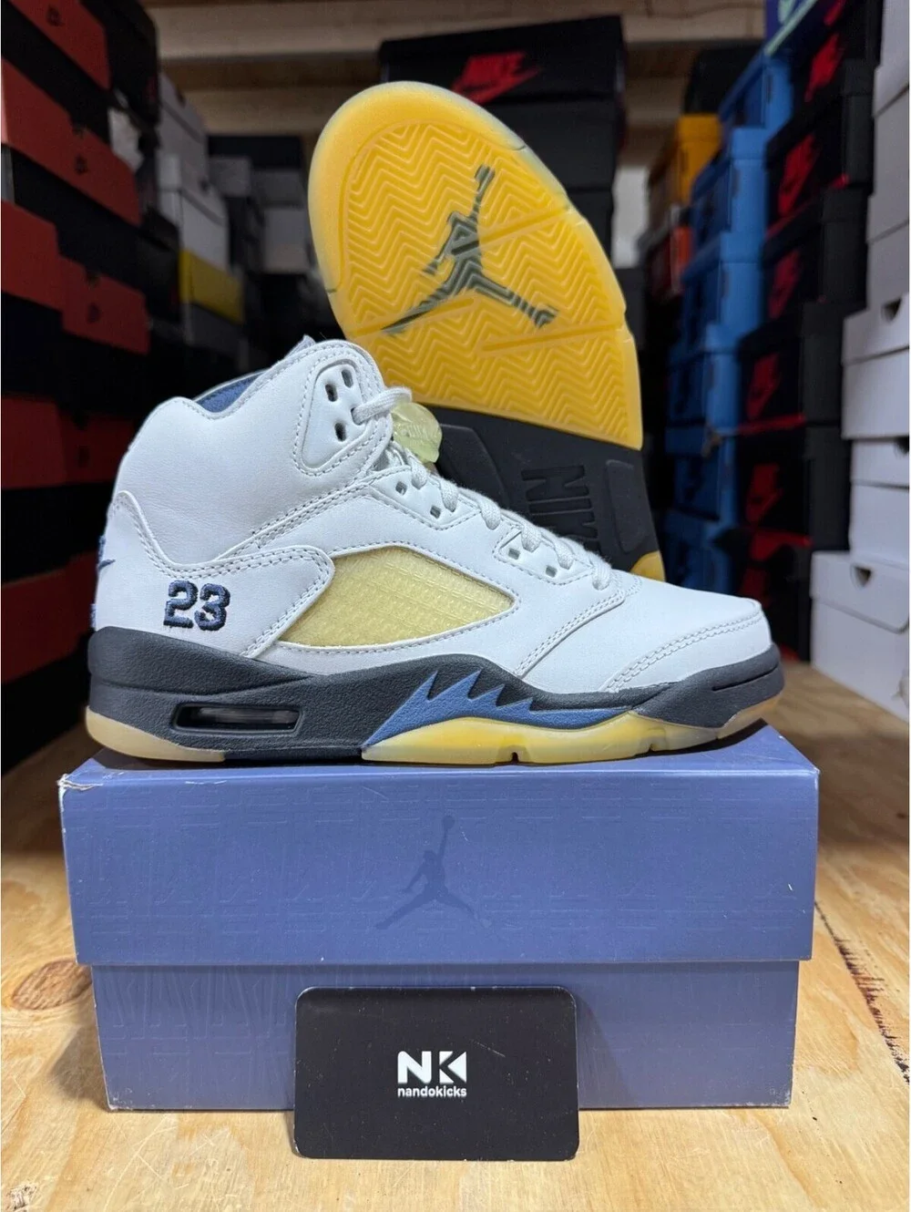 Air Jordan 5 Retro x A Ma Maniére 'Dawn' FZ5758-004 WOMENS SIZE 5.5